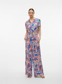 Πουκάμισο crop με print Vero Moda 10303694 - Multi - thefashionproject.gr - VERO MODA
