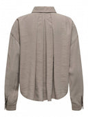 Πουκάμισο με πιέτες στην πλάτη ONLY 15337947 - Mocha - thefashionproject.gr - ONLY