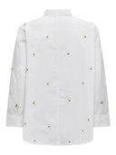 Πουκάμισο με print ONLY 15283743 - Λευκό - thefashionproject.gr - ONLY