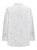 Πουκάμισο με print ONLY 15283743 - Λευκό - thefashionproject.gr - ONLY