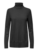 Πουλόβερ λεπτό ζιβάγκο ONLY 15324689 - Μαύρο - thefashionproject.gr - ONLY