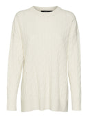 Πουλόβερ με λεπτή πλέξη Vero Moda 10320639 - Ζαχαρί - thefashionproject.gr - VERO MODA