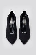 Pumps Stiletto Heel TFP - Black Suede - thefashionproject.gr - TFP