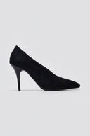 Pumps Stiletto Heel TFP - Black Suede - thefashionproject.gr - TFP