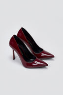 Pumps Stiletto TFP - Bordeaux Patent - thefashionproject.gr - TFP