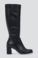 RAGAZZA Block Heel Boots 0710 - Black Matte - thefashionproject.gr - RAGAZZA