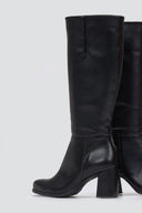 RAGAZZA Block Heel Boots 0710 - Black Matte - thefashionproject.gr - RAGAZZA