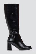 RAGAZZA Block Heel Boots 0710 - Black Patent - thefashionproject.gr - RAGAZZA