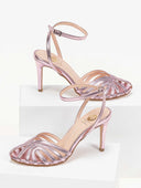 Πέδιλα με μπαρέτα σε μεταλλικές αποχρώσεις tfp 