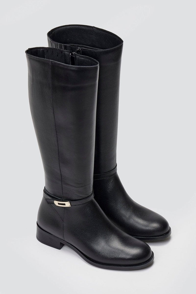 Riding Boots Ragazza 0610 - Black Matte - thefashionproject.gr - RAGAZZA