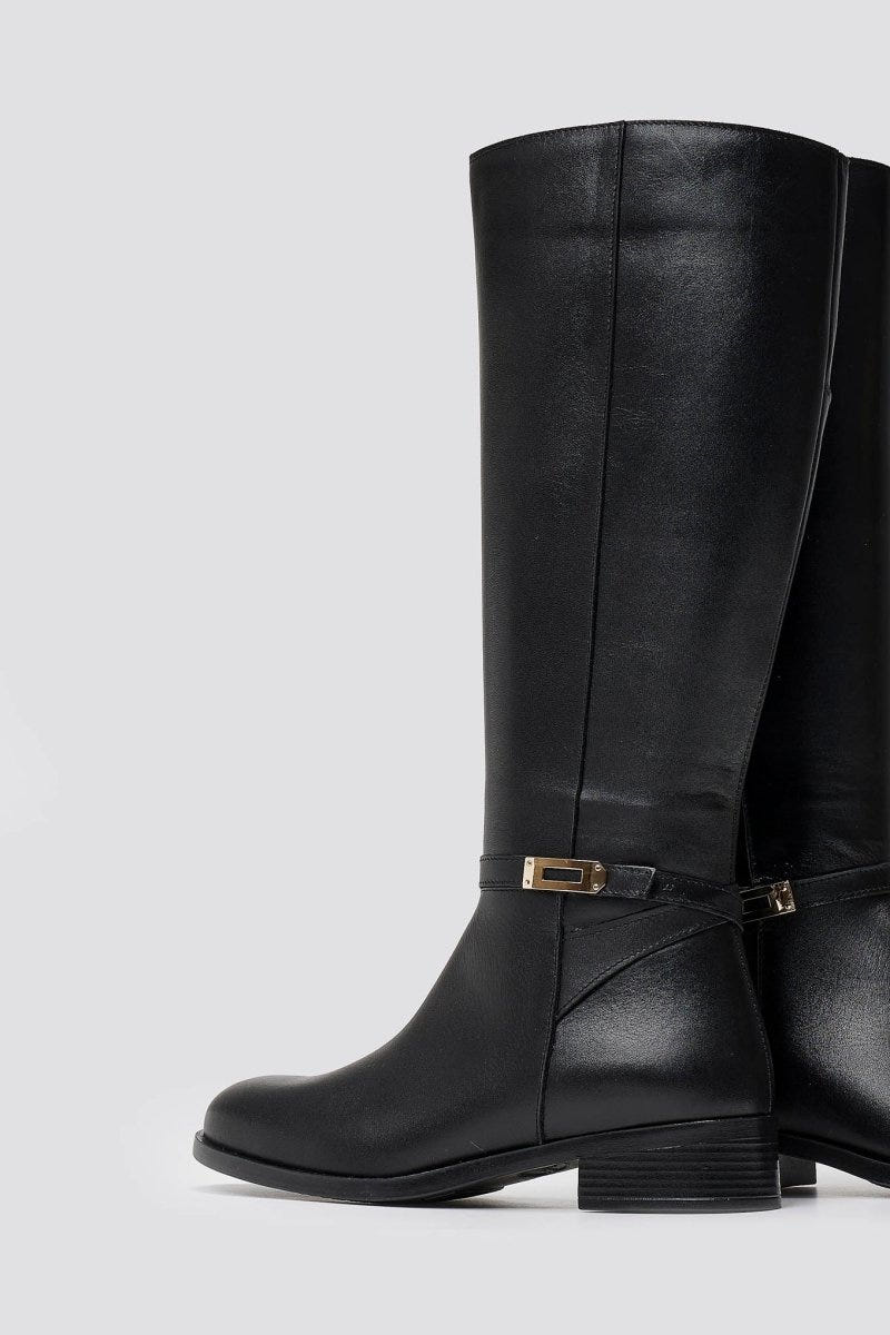 Riding Boots Ragazza 0610 - Black Matte - thefashionproject.gr - RAGAZZA