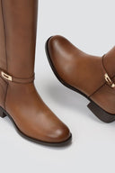 Riding Boots Ragazza 0610 - Tan Matte - thefashionproject.gr - RAGAZZA