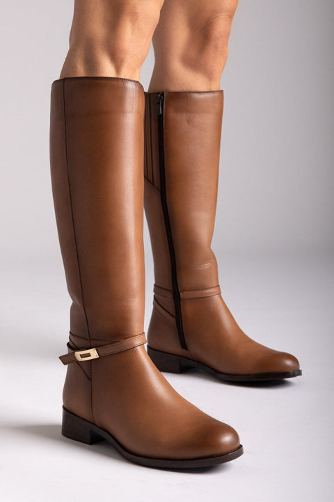 Bottes d’équitation - Tan mat