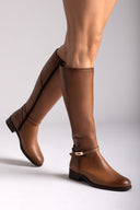Riding Boots Ragazza 0610 - Tan Matte - thefashionproject.gr - RAGAZZA