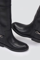 Riding Boots Zip Closure - Black Matte - thefashionproject.gr - Stephan
