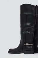 Riding Boots Zip Closure - Black Matte - thefashionproject.gr - Stephan