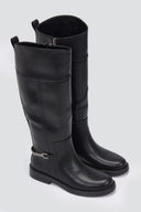 Riding Boots Zip Closure - Black Matte - thefashionproject.gr - Stephan