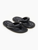 Σαγιονάρες με puffed σχέδιο - Μαύρο - thefashionproject.gr - The Fashion Project
