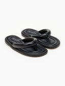 Σαγιονάρες με puffed σχέδιο - Μαύρο - thefashionproject.gr - The Fashion Project