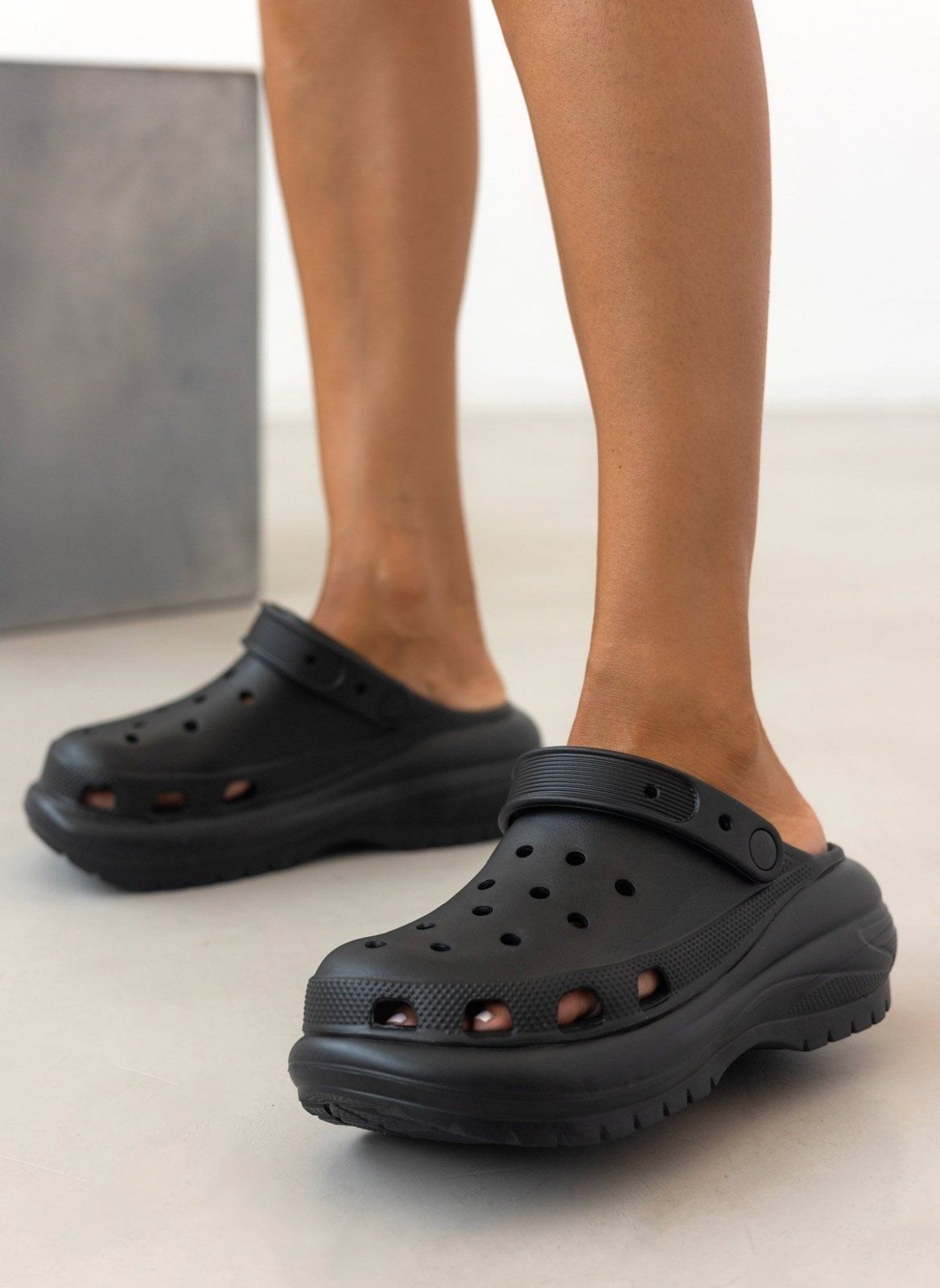 Σαμπό flatforms - Μαύρο - thefashionproject.gr - Jelly Vitamin