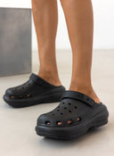 Σαμπό flatforms - Μαύρο - thefashionproject.gr - Jelly Vitamin
