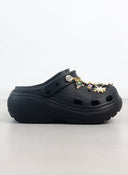 Σαμπό με διακοσμητικά και αλυσίδα - Μαύρο - thefashionproject.gr - The Fashion Project