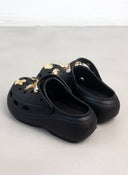Σαμπό με διακοσμητικά και αλυσίδα - Μαύρο - thefashionproject.gr - The Fashion Project
