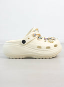 Σαμπό με διακοσμητικά και αλυσίδα - Μπεζ - thefashionproject.gr - The Fashion Project