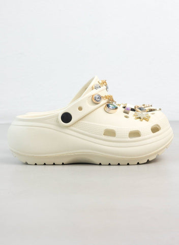 Σαμπό με διακοσμητικά και αλυσίδα - Μπεζ - thefashionproject.gr - The Fashion Project