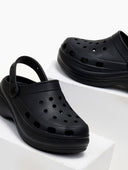 Σαμπό με ψηλή σόλα - Μαύρο - thefashionproject.gr - The Fashion Project