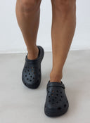 Σαμπό με ψηλή σόλα - Μαύρο - thefashionproject.gr - The Fashion Project