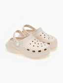 Σαμπό με ψηλή σόλα - Μπεζ - thefashionproject.gr - The Fashion Project
