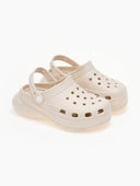 Σαμπό με ψηλή σόλα - Μπεζ - thefashionproject.gr - The Fashion Project