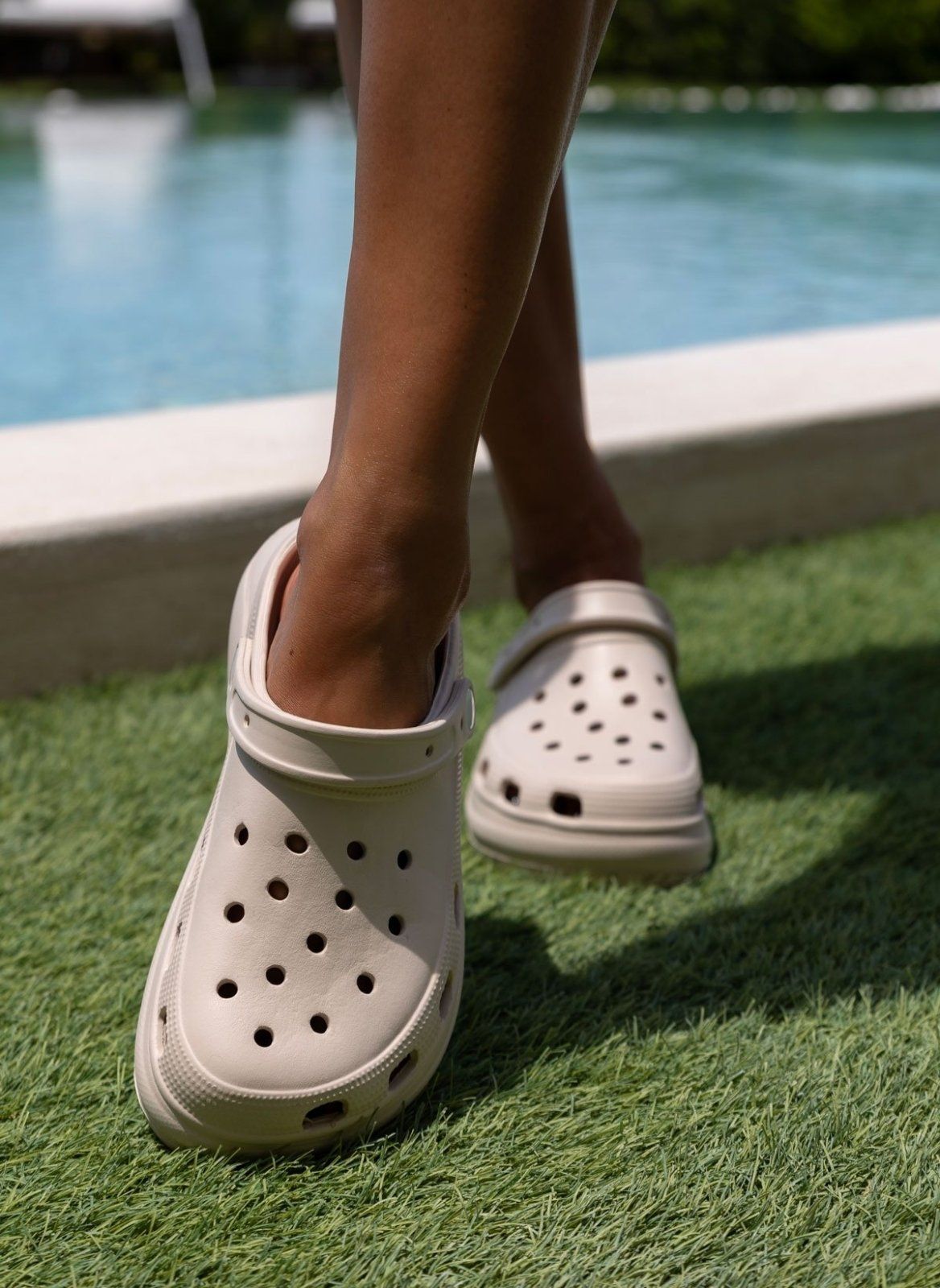 Σαμπό με ψηλή σόλα - Μπεζ - thefashionproject.gr - The Fashion Project