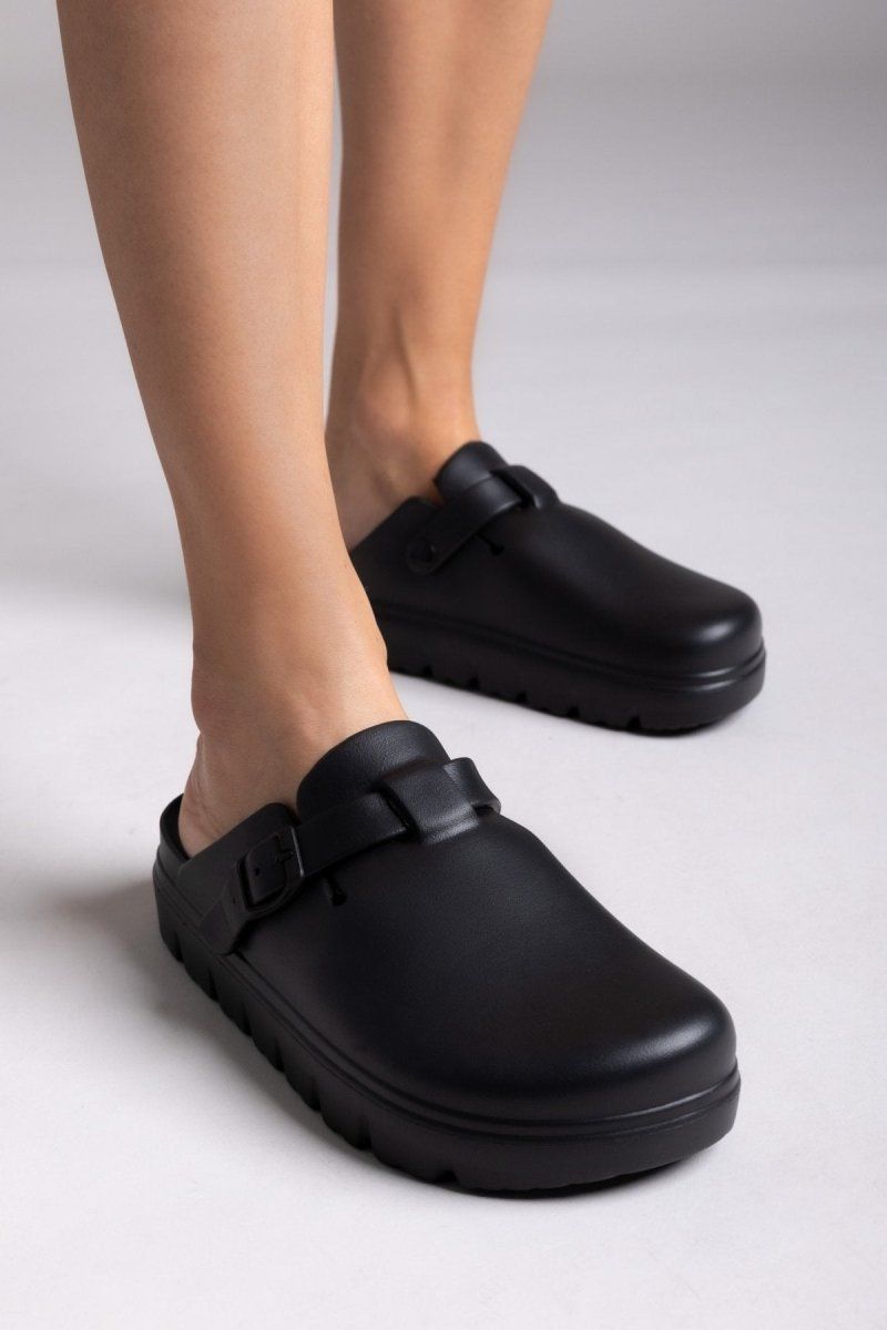 Σαμπό με τοκά - Μαύρο - thefashionproject.gr - Jelly Vitamin