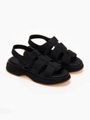 Σανάλια sporty με φαρδιά φάσα GIOSEPPO - Μαύρο - thefashionproject.gr - GIOSEPPO