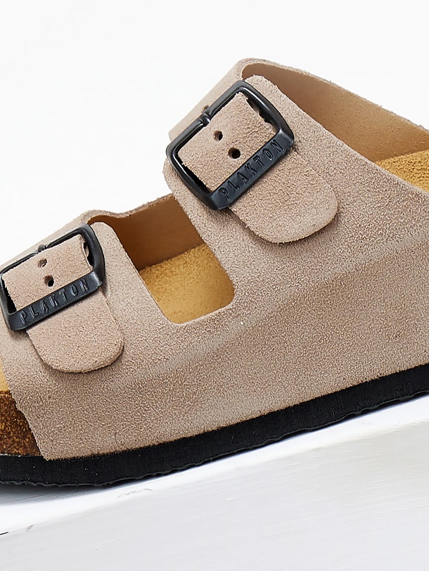 Σανδάλια ανατομικά καστόρινα Plakton 340010 - Άμμου - thefashionproject.gr - Plakton