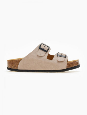 Σανδάλια ανατομικά καστόρινα Plakton 340010 - Άμμου - thefashionproject.gr - Plakton