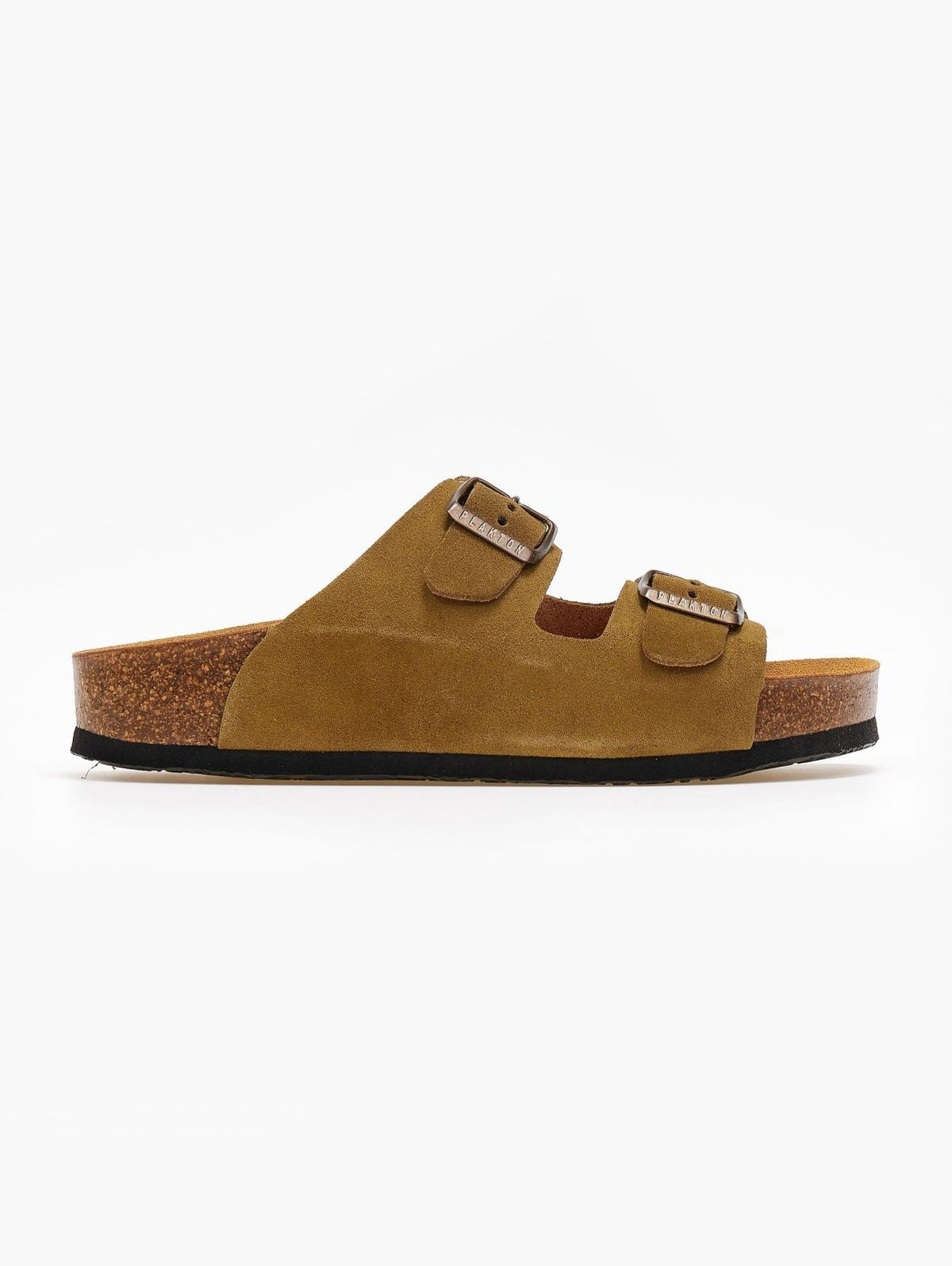 Σανδάλια ανατομικά καστόρινα Plakton 340010 - Λαδί - thefashionproject.gr - Plakton
