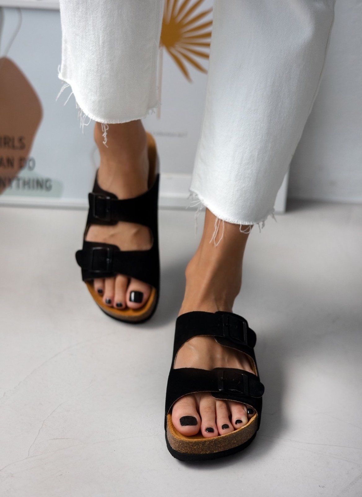 Σανδάλια ανατομικά καστόρινα Plakton 340010 - Μαύρο - thefashionproject.gr - Plakton