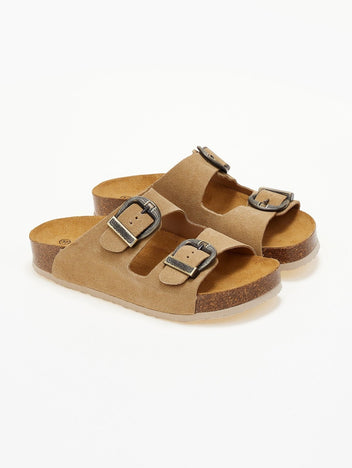 Σανδάλια ανατομικά καστόρινα Plakton 340010 WEST - Κάμελ - thefashionproject.gr - Plakton