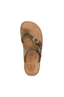 Σανδάλια comfort δερμάτινα CATERINA FANTASY SANDALS - Χακί - thefashionproject.gr - FANTASY SANDALS