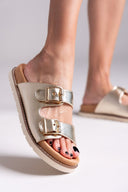 Σανδάλια comfort Xti 144018 - Χρυσό - thefashionproject.gr - Xti Footwear