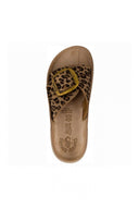 Σανδάλια δερμάτινα comfort BEATRICE FANTASY SANDALS - Leopard - thefashionproject.gr - FANTASY SANDALS