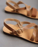 Σανδάλια δερμάτινα crossover estil - Ταμπά - thefashionproject.gr - Estil