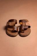 Σανδάλια δερμάτινα Estil - Ταμπά - thefashionproject.gr - Estil