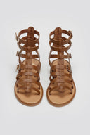 Σανδάλια δερμάτινα gladiator Iris Sandals - Ταμπά - thefashionproject.gr - IRIS
