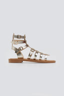 Σανδάλια δερμάτινα gladiator Iris Sandals - Χρυσό - thefashionproject.gr - IRIS