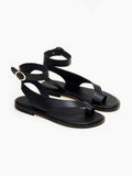 Σανδάλια δερμάτινα Iris Sandals - Μαύρο - thefashionproject.gr - IRIS