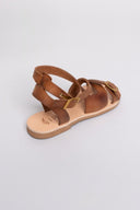 Σανδάλια δερμάτινα Iris Sandals - Ταμπά - thefashionproject.gr - IRIS